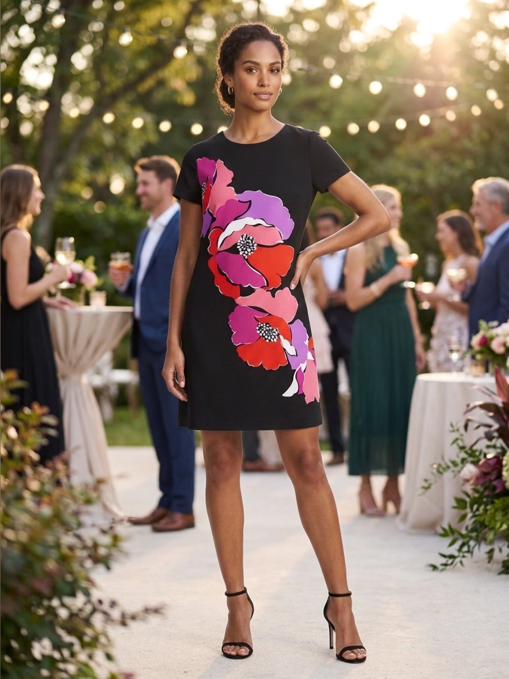 CeCe | Floral Dress